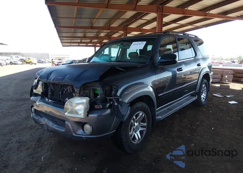 2003 Toyota Sequoia Sr5 V8 z USA, uszkodzony, nr VIN 5TDZT34A43S164405